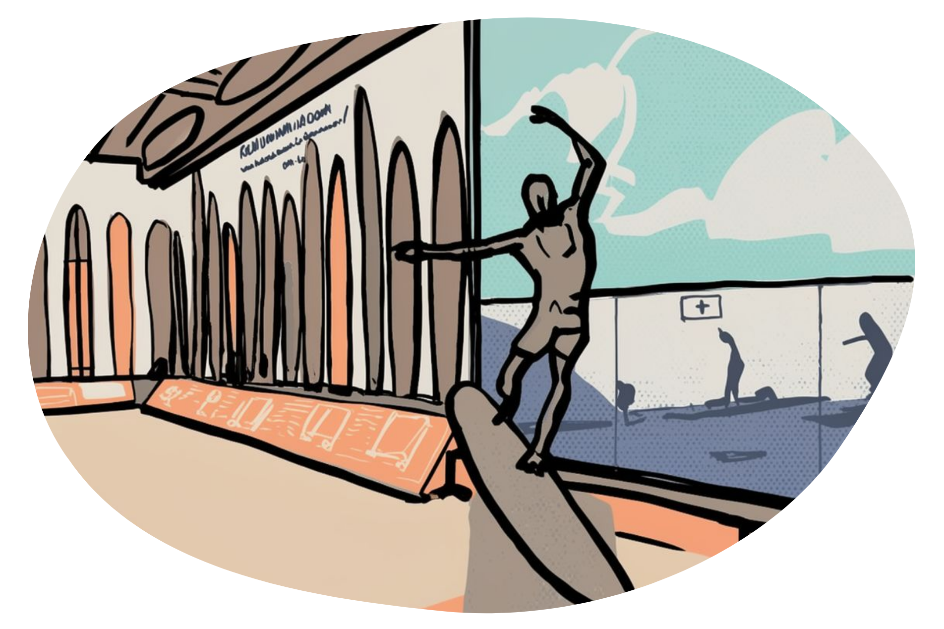 Inside the new SHACC surf museum